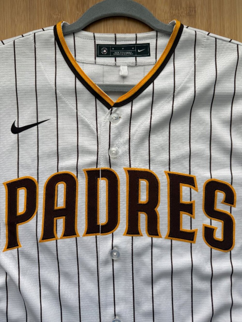San Diego Padres White Home Jersey Mens Medium Juan Soto 22